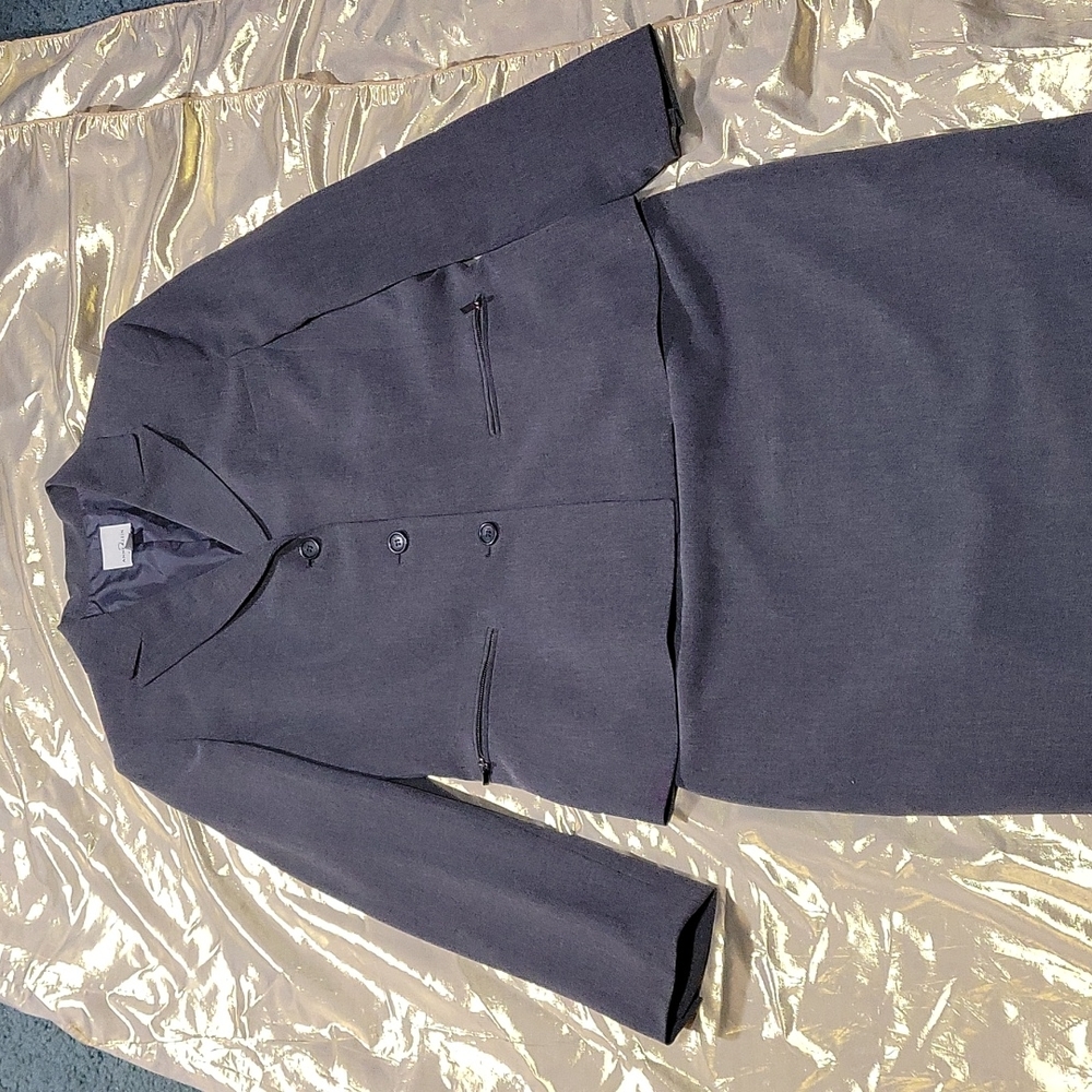 Anne Klein 2 piece Suit Grey Size 10
